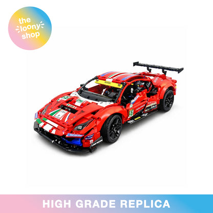 42125 MOC Ferrari 488 GTE “AF Corse #51” Technic 1684 pcs