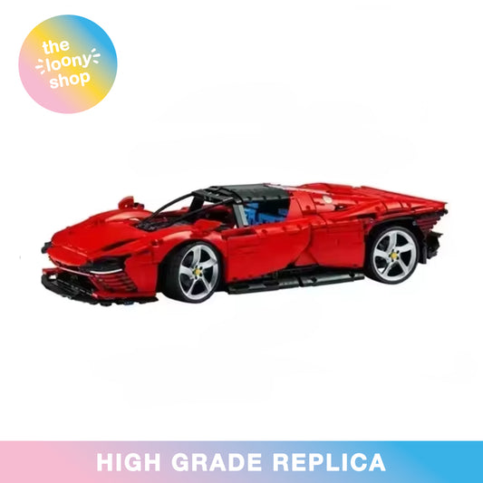 42143 Ferrari Daytona Red SP3 Building Blocks MOC Technic 3778pcs
