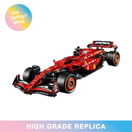42207 MOC Ferrari SF-24 F1 Car Building Blocks 1361pcs Technic 2025