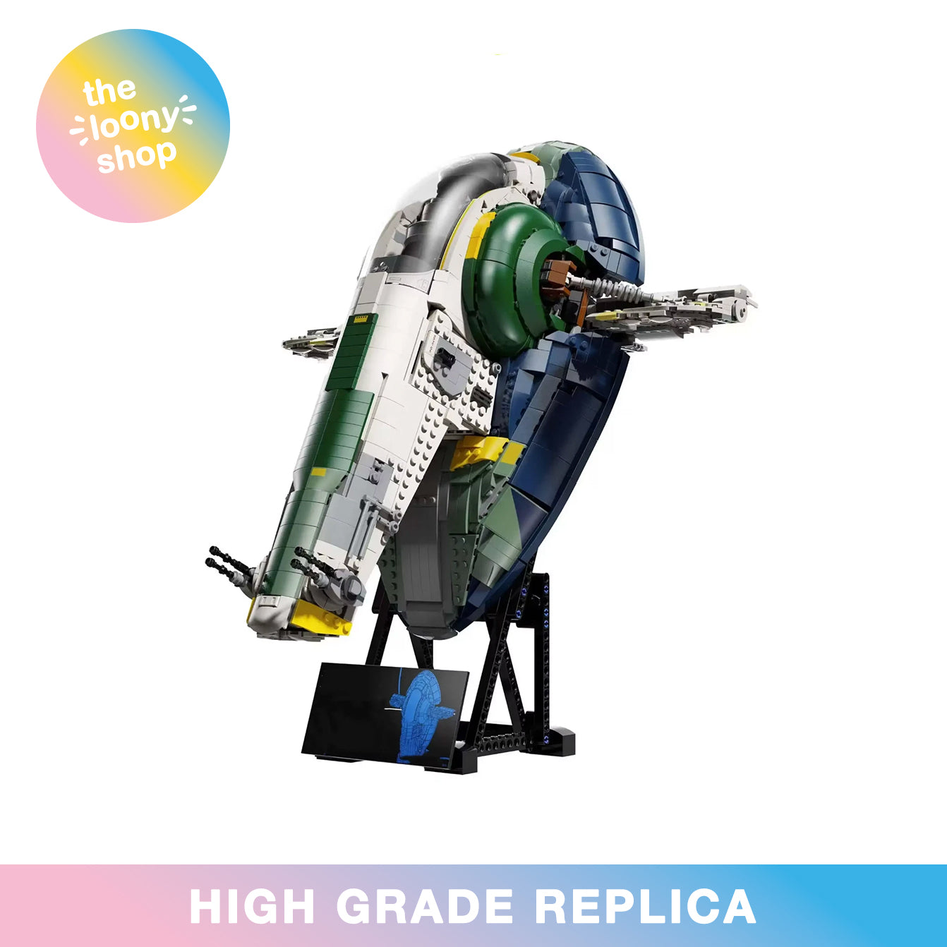 75409 MOC Jango Fetts Firespray-Class Starship Building Blocks Star Wars 2970pcs