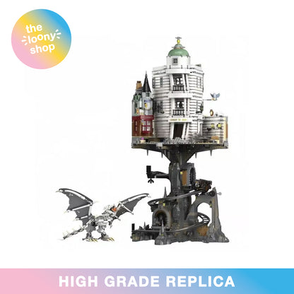 76417 MOC Gringotts Wizarding Bank – Collectors Edition Building Blocks Harry Potter 4803pcs