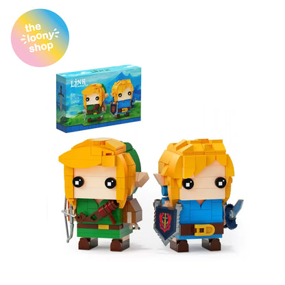 MOC Link Breath of the Wild Brickheadz Building Blocks with Box Zelda 334pcs