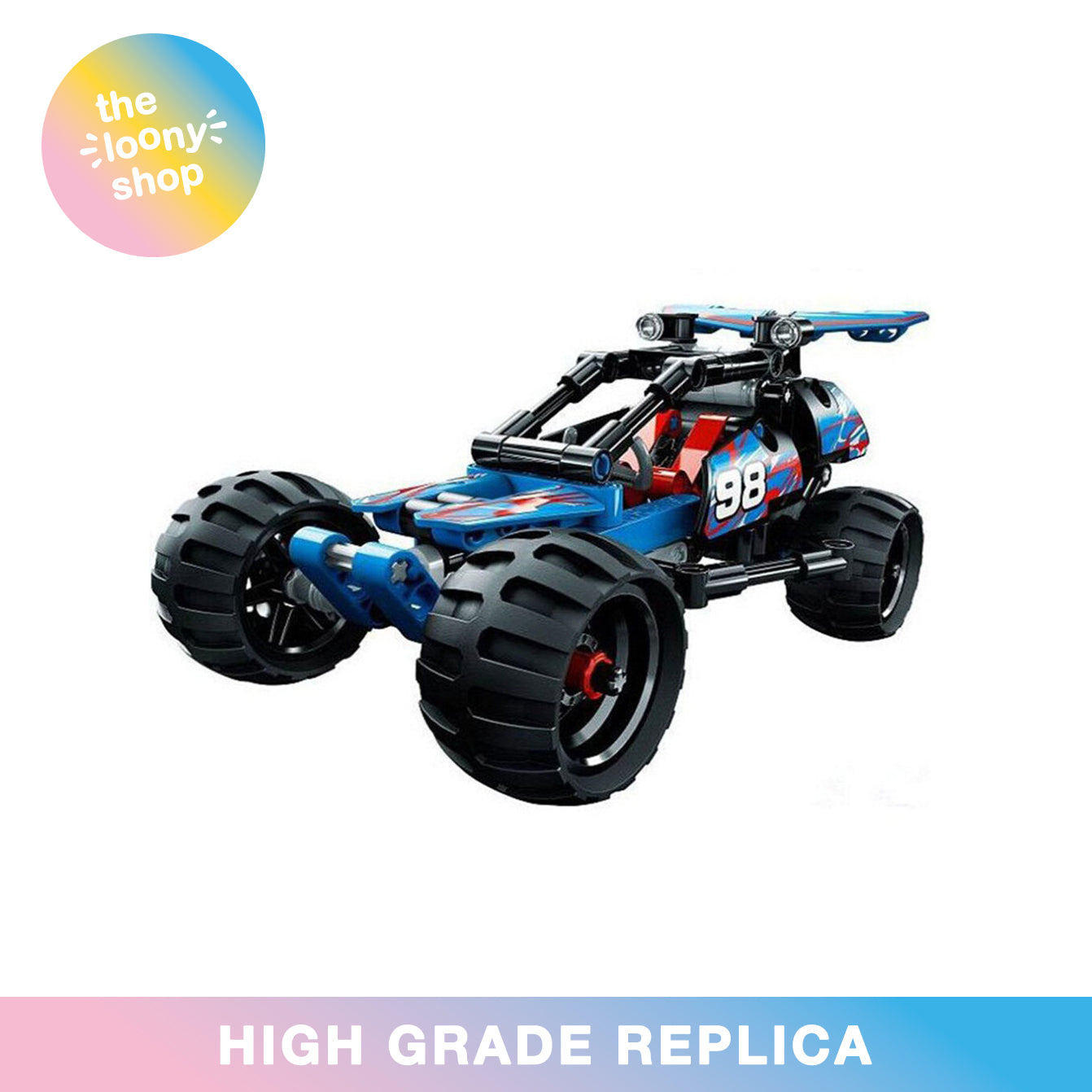 42010 MOC Off Roader Racer Building Blocks 160pcs with Pull Back Technic