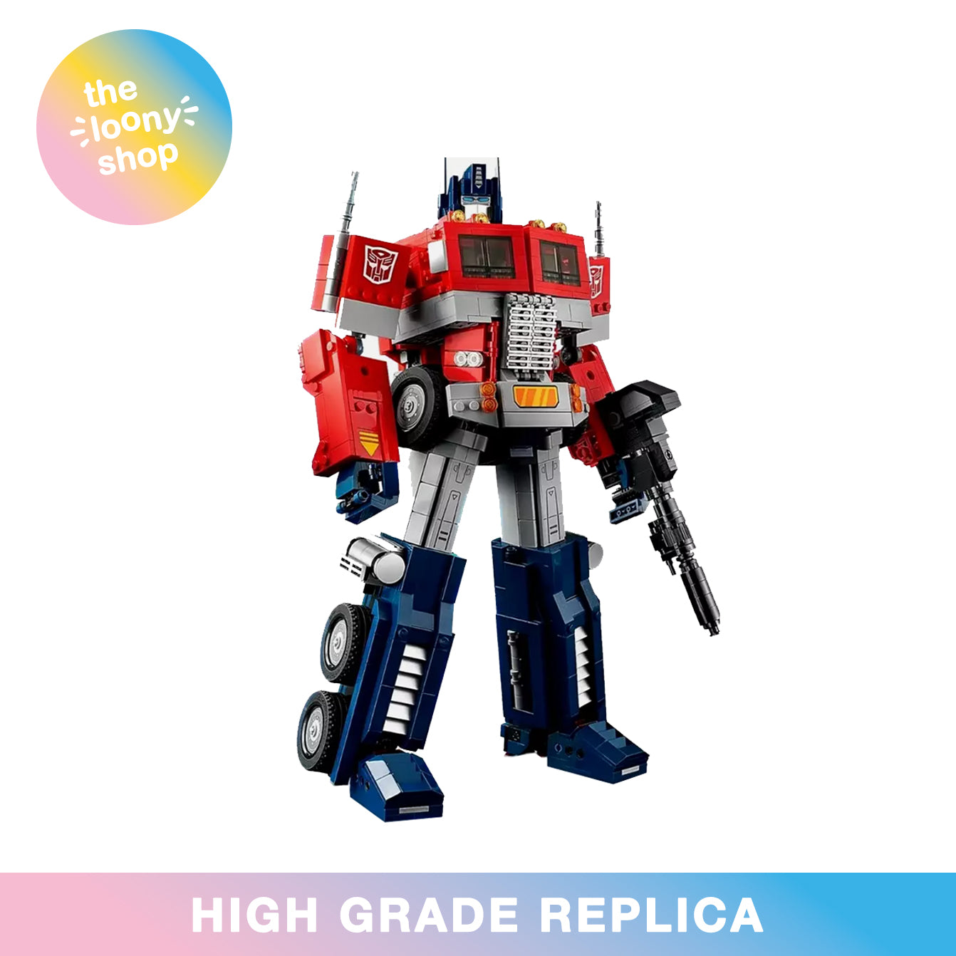 10302 MOC Optimus Prime Building Blocks Icons 1508pcs