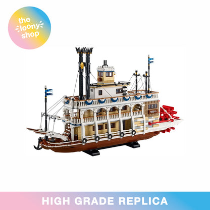 MOC 21356 River Steamboat Building Blocks Ideas 4090pcs