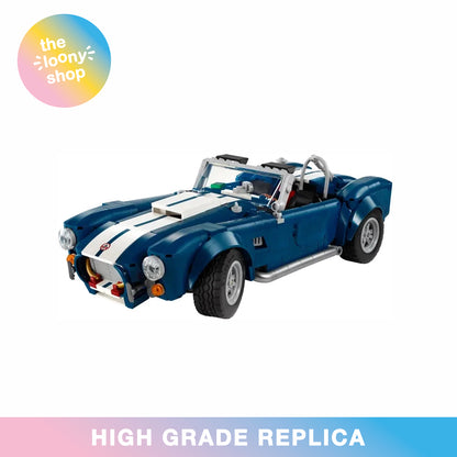 10357 MOC Shelby Cobra 427 S/C Building Blocks Icons 1241pcs