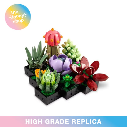 10309 MOC Succulents Building Blocks 771pcs Botanical Collection