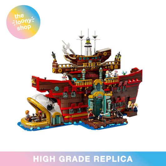 75640 MOC The Baratie Floating Restaurant Building Blocks One Piece 3402pcs