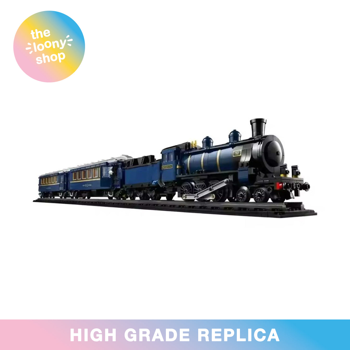 21344 MOC The Orient Express Train Building Blocks Ideas 2540pcs