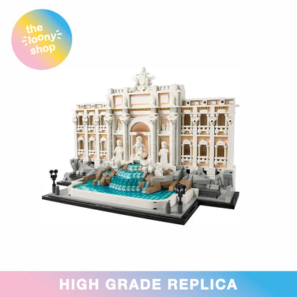 MOC 21062 Trevi Fountain Building Blocks Architecture 1880pcs