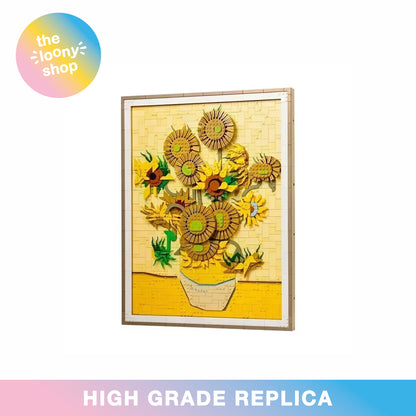 31215 MOC Vincent van Gogh – Sunflowers Building Blocks ART 2615pcs