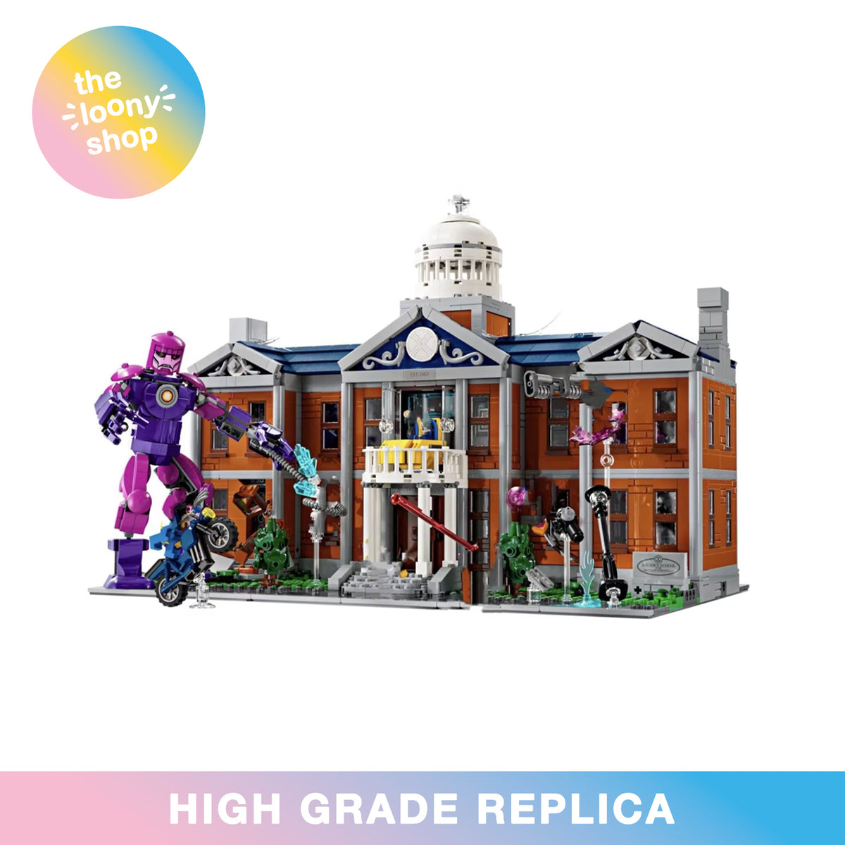 76294 MOC X-Men: The X-Mansion with 10 Mini Figures Building Blocks Marvel 3093pcs