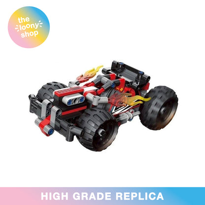 42073 MOC BASH! Building Blocks 139pcs with Pull Back Technic with Box