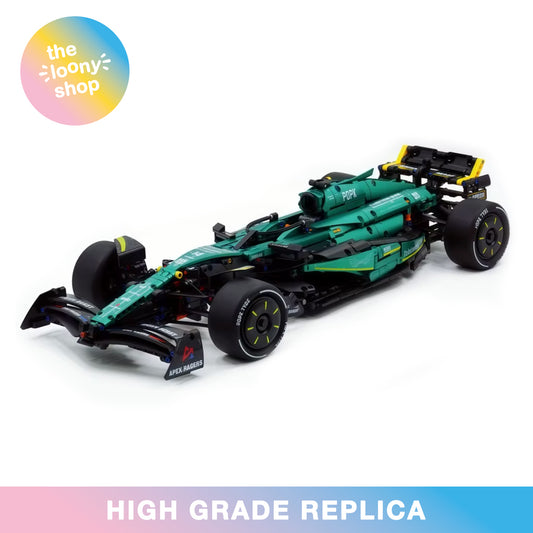 MK6022 MOC Aramco F1 AMR24 Racing Car Building Blocks 1912pcs Boxed Edition