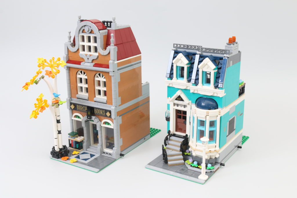 10270 MOC Bookshop with 5 Mini Figures Building Blocks Creator Expert 2504pcs