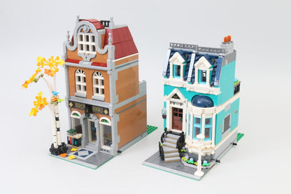 10270 MOC Bookshop with 5 Mini Figures Building Blocks Creator Expert 2504pcs