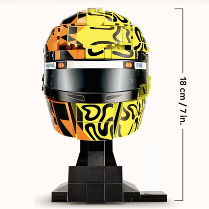 43023 MOC McLaren Mastercard F1 Team Lando Norris Helmet Building Blocks Editions 793pcs Boxed Edition