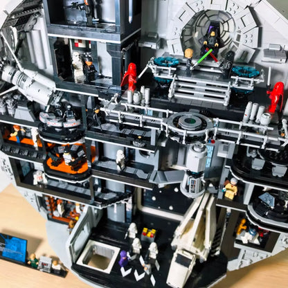 75419 MOC Death Star Building Blocks with Mini Figures Star Wars 9023pcs