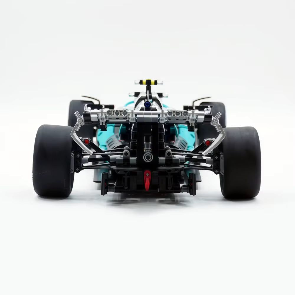 MK6021 MOC Mercedes-AMG W15 F1 Racing Car Building Blocks 1936pcs Boxed Edition