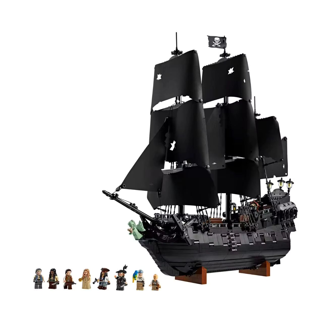 10365 MOC Captain Jack Sparrow's Pirate Ship Building Block Icons 2862pcs