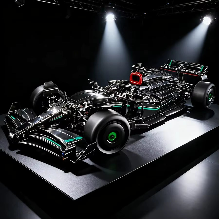 42171 MOC Mercedes-AMG F1 W14 E Performance Building Blocks Technic 1643pcs