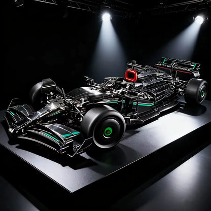 42171 MOC Mercedes-AMG F1 W14 E Performance Building Blocks Technic 1643pcs