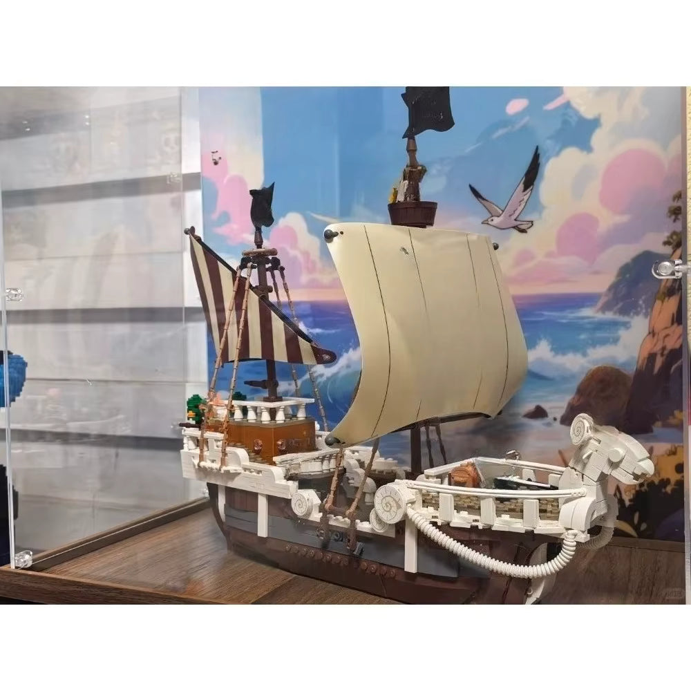 75639 MOC The Going Merry Pirate Ship Building Blocks One Piece 1376pcs