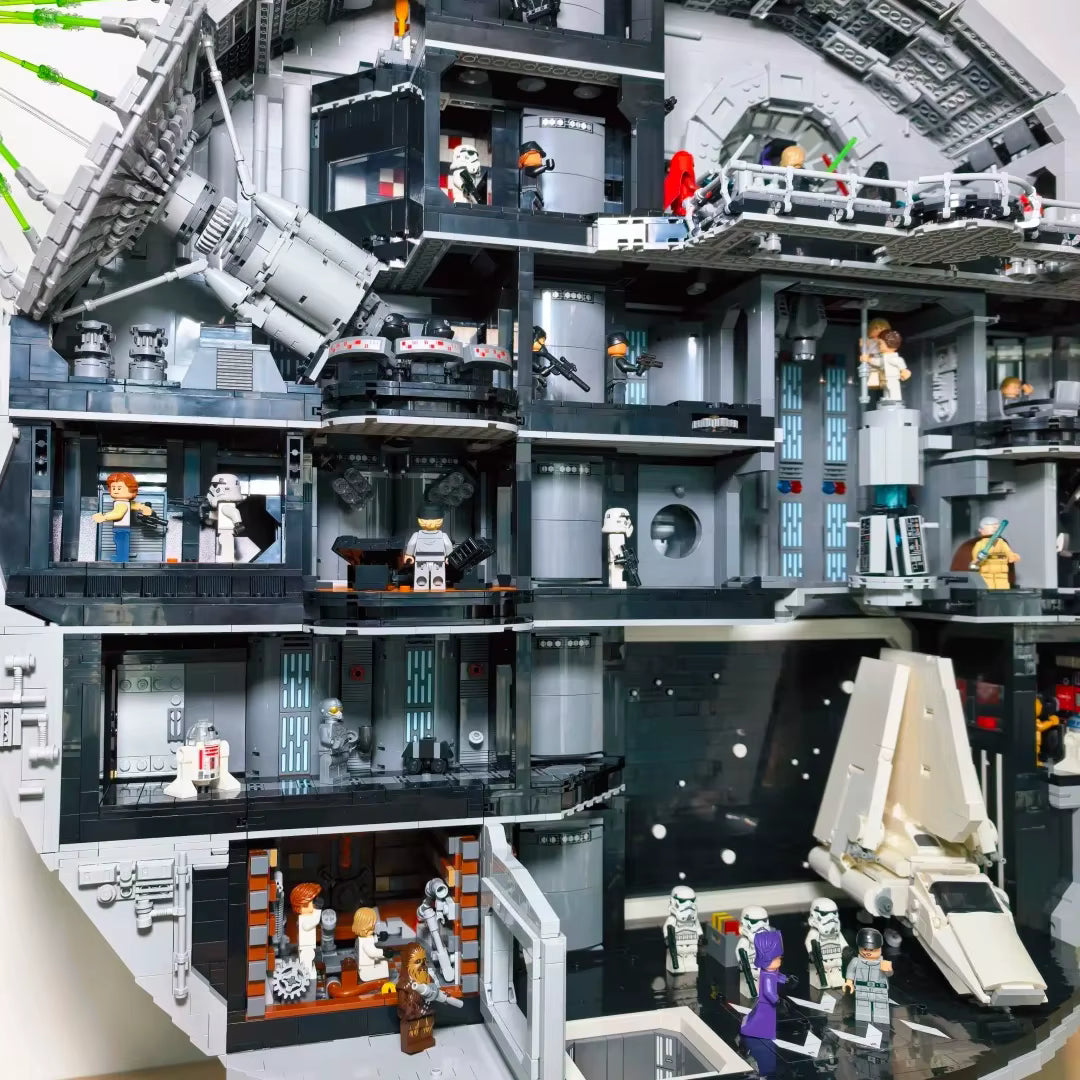 75419 MOC Death Star Building Blocks with Mini Figures Star Wars 9023pcs