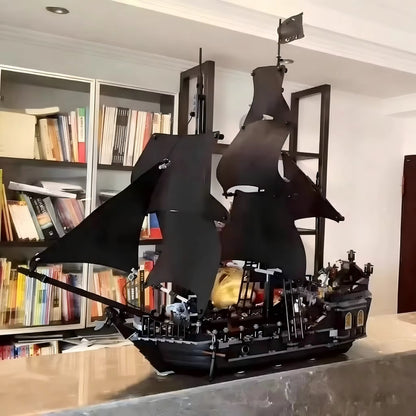 10365 MOC Captain Jack Sparrow's Pirate Ship Building Block Icons 2862pcs