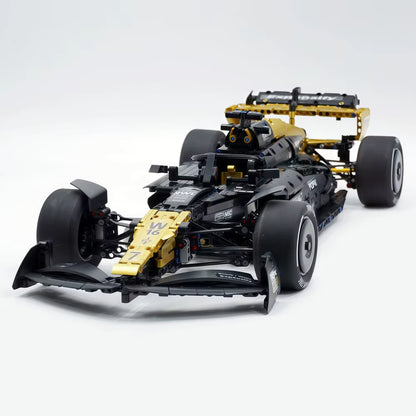 MK6023 MOC APXGP F1 "Black Gold" Racing Car Building Blocks Technic 1969pcs Boxed Edition
