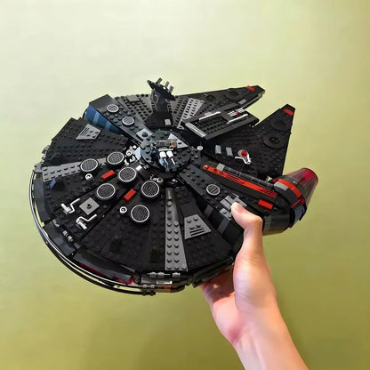 75389 MOC The Dark Falcon with 6 Mini Figures Building Blocks Star Wars 1579pcs