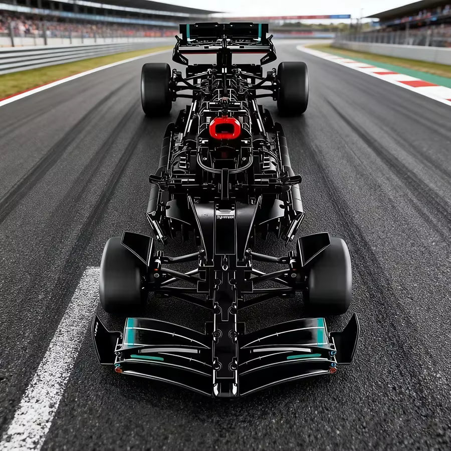 42171 MOC Mercedes-AMG F1 W14 E Performance Building Blocks Technic 1643pcs