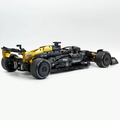 MK6023 MOC APXGP F1 "Black Gold" Racing Car Building Blocks Technic 1969pcs Boxed Edition