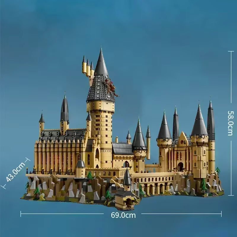 71043 MOC Hogwarts Castle Building Blocks Harry Potter 6020pcs
