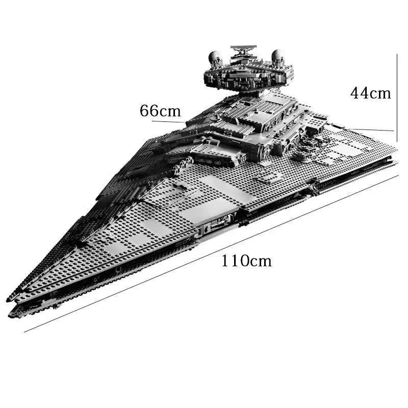 75252 MOC Imperial Star Destroyer Building Blocks Star Wars 4784 pcs