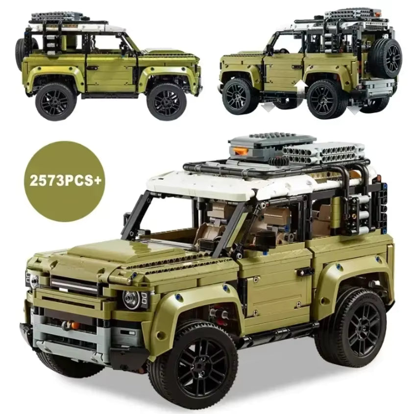 42110 MOC Land Rover Defender Building Blocks Technic 2573pcs