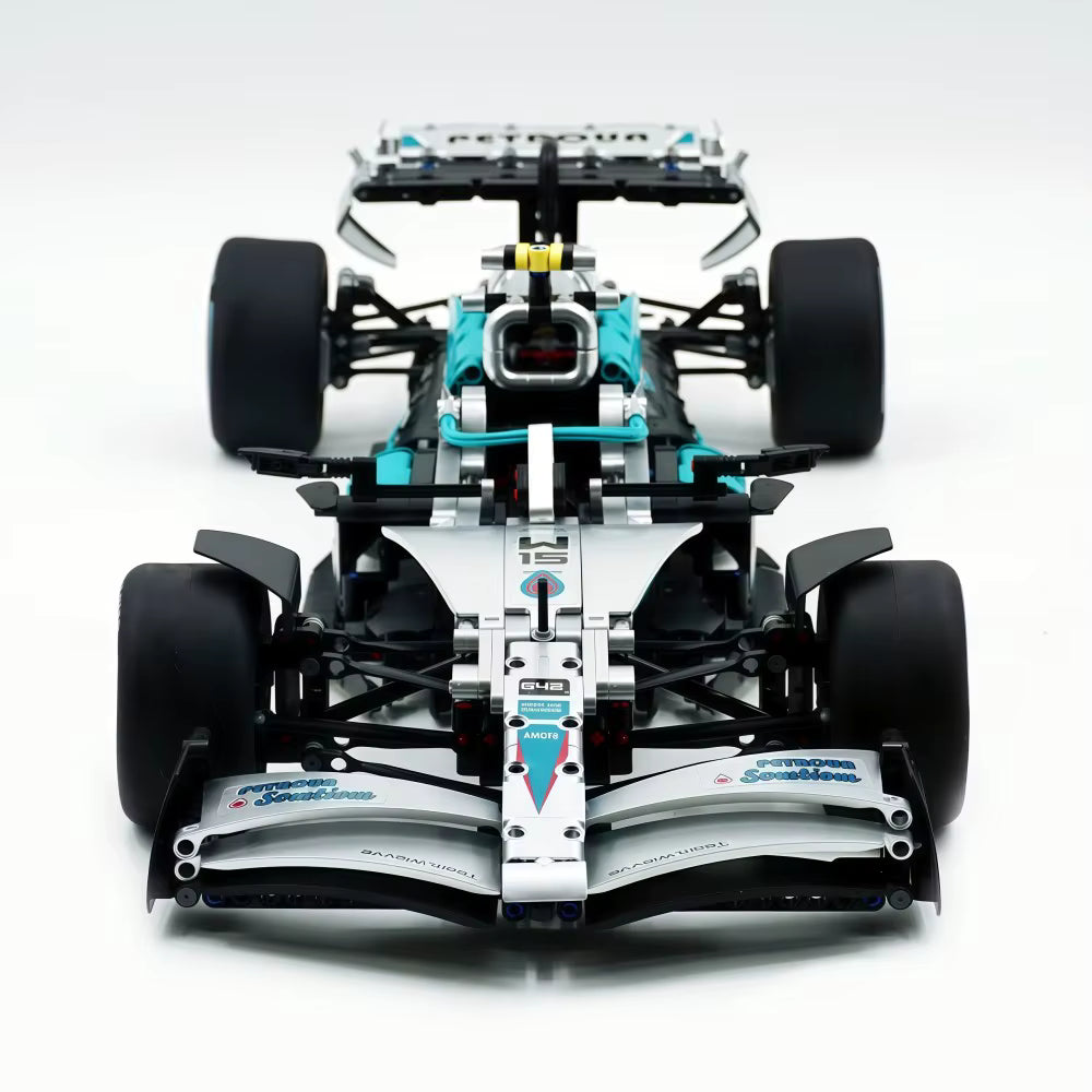 MK6021 MOC Mercedes-AMG W15 F1 Racing Car Building Blocks 1936pcs Boxed Edition
