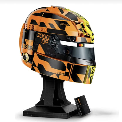 43023 MOC McLaren Mastercard F1 Team Lando Norris Helmet Building Blocks Editions 793pcs Boxed Edition