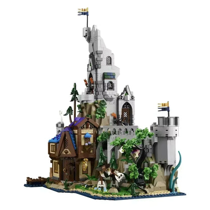 21348 MOC Dungeons & Dragons: Red Dragon's Tale Building Blocks Ideas 3745pcs