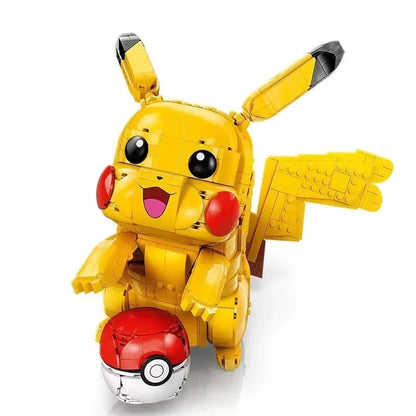 72152 MOC Pikachu and Poké Ball Building Blocks Pokémon 2050pcs