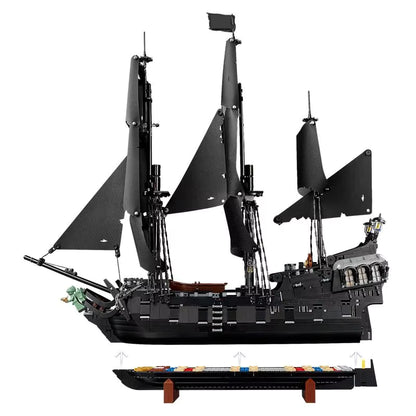 10365 MOC Captain Jack Sparrow's Pirate Ship Building Block Icons 2862pcs