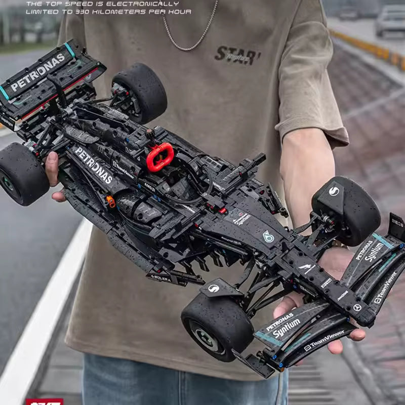 42171 MOC Mercedes-AMG F1 W14 E Performance Building Blocks Technic 1643pcs
