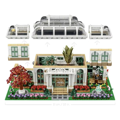 21353 MOC The Botanical Garden w/ 12 Figures Building Blocks Ideas 3792pcs