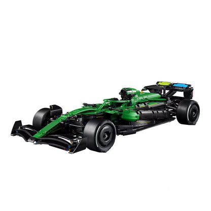 42240 MOC Aston Martin Aramco AMR25 F1 Car Building Blocks Technic 1547pcs
