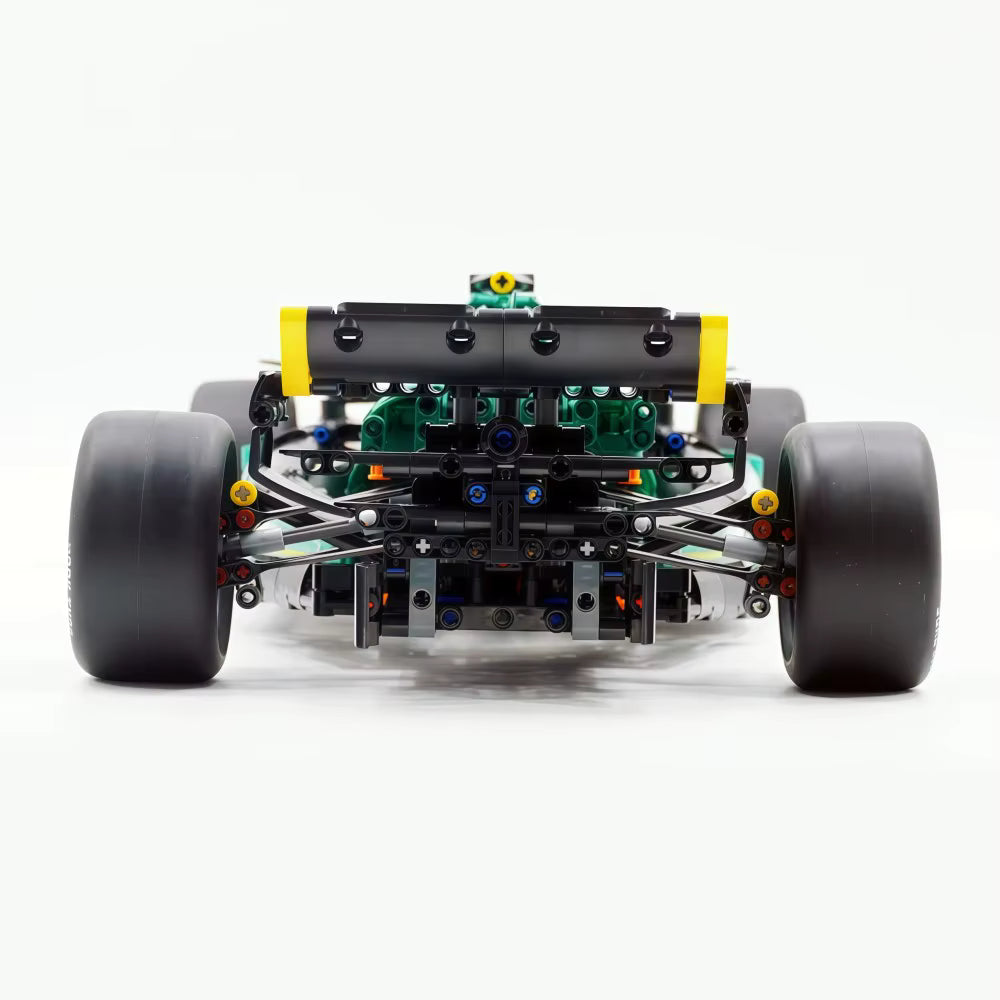 MK6022 MOC Aramco F1 AMR24 Racing Car Building Blocks 1912pcs Boxed Edition