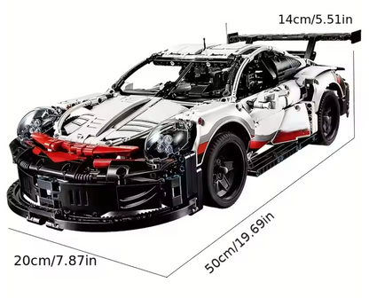 42096 MOC Porsche 911 RSR Building Blocks Technic 1580pcs