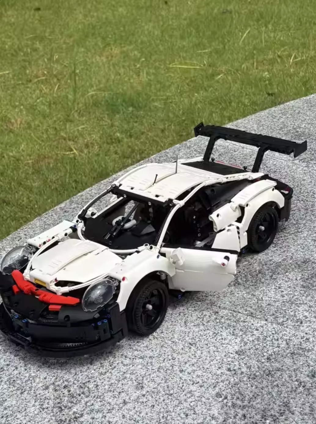 42096 MOC Porsche 911 RSR Building Blocks Technic 1580pcs