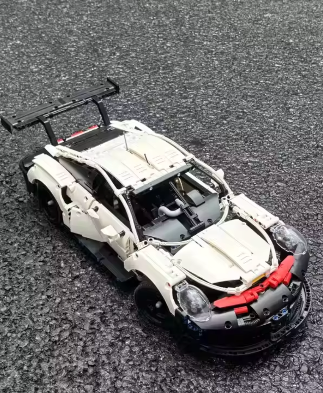 42096 MOC Porsche 911 RSR Building Blocks Technic 1580pcs