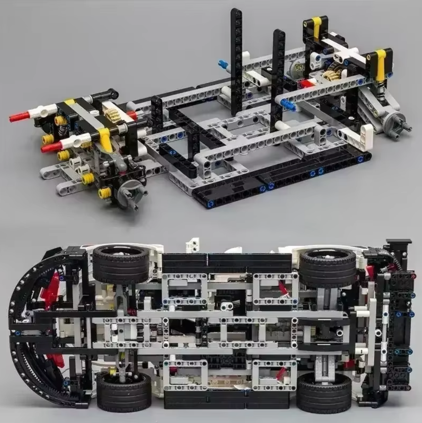 42096 MOC Porsche 911 RSR Building Blocks Technic 1580pcs