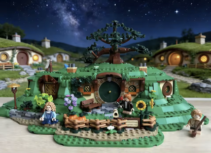 10354 MOC The Lord of the Rings: The Shire Building Blocks Icons 2017pcs